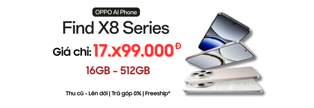 OPPO Find X8 Series giảm giá